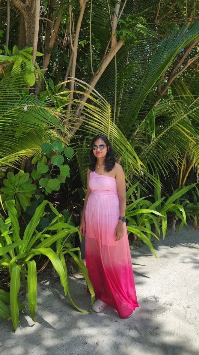 Pink Ombre Gown
