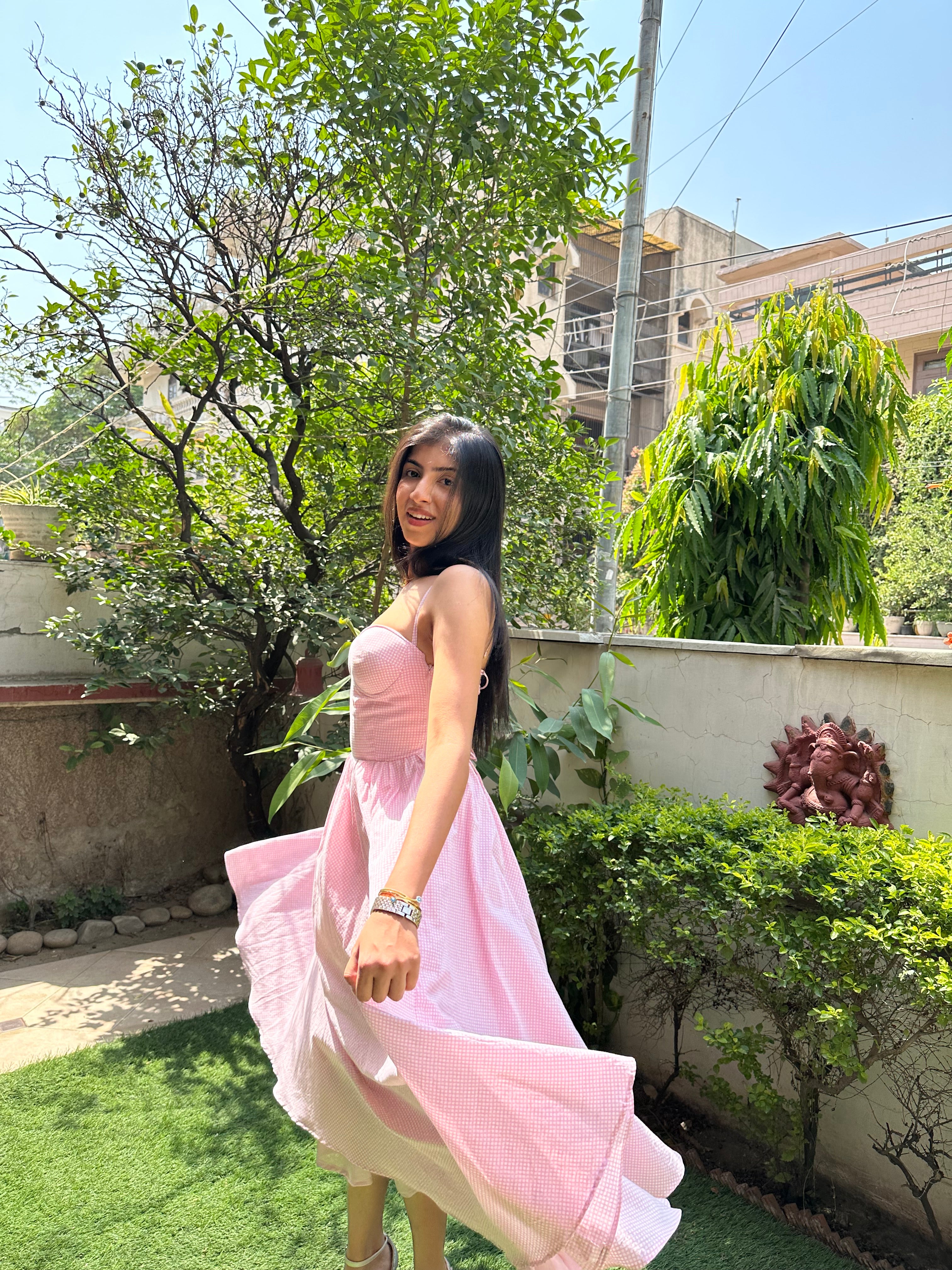Summer Love: Gingham Dress