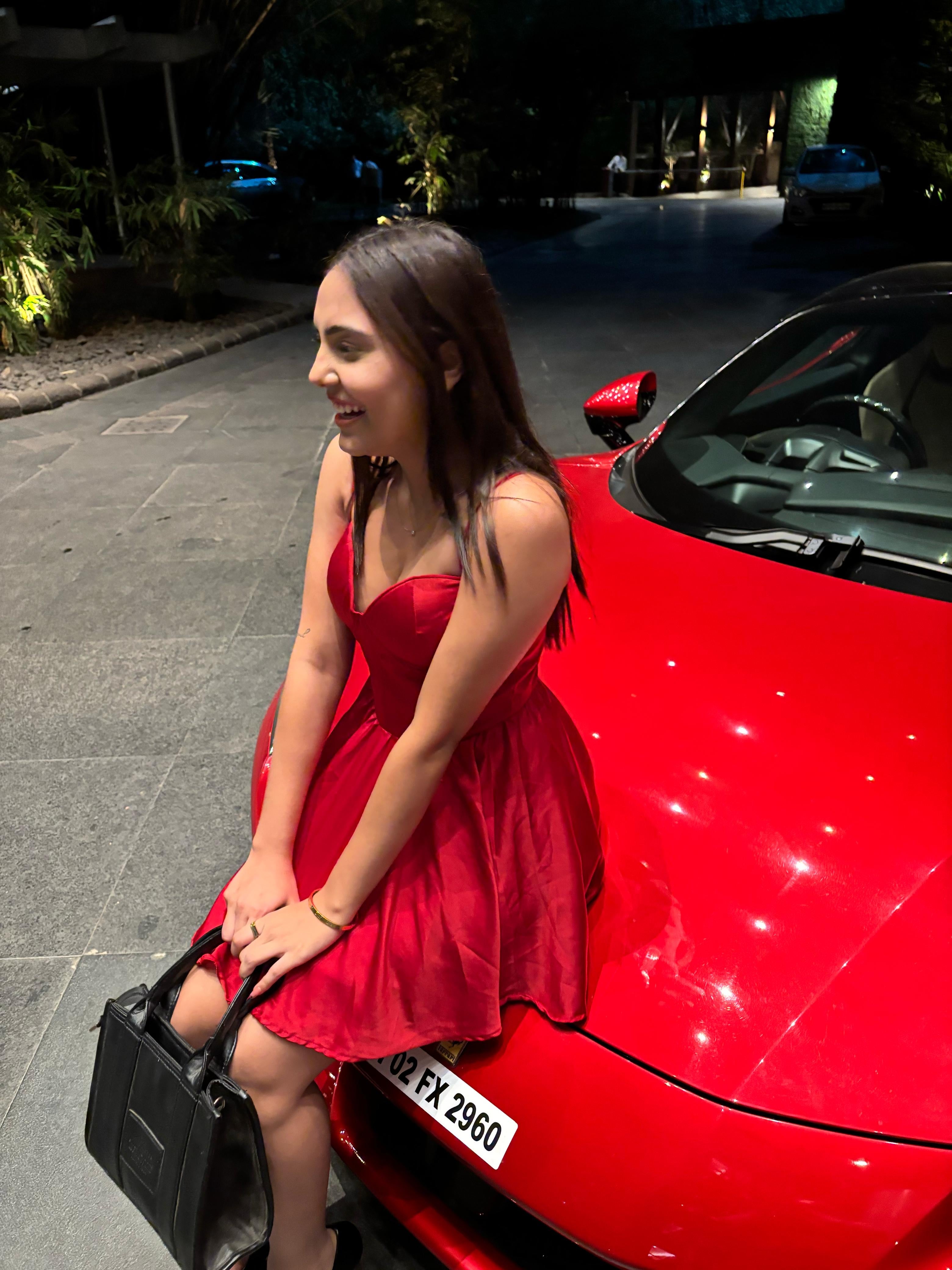 Red Corset Dress