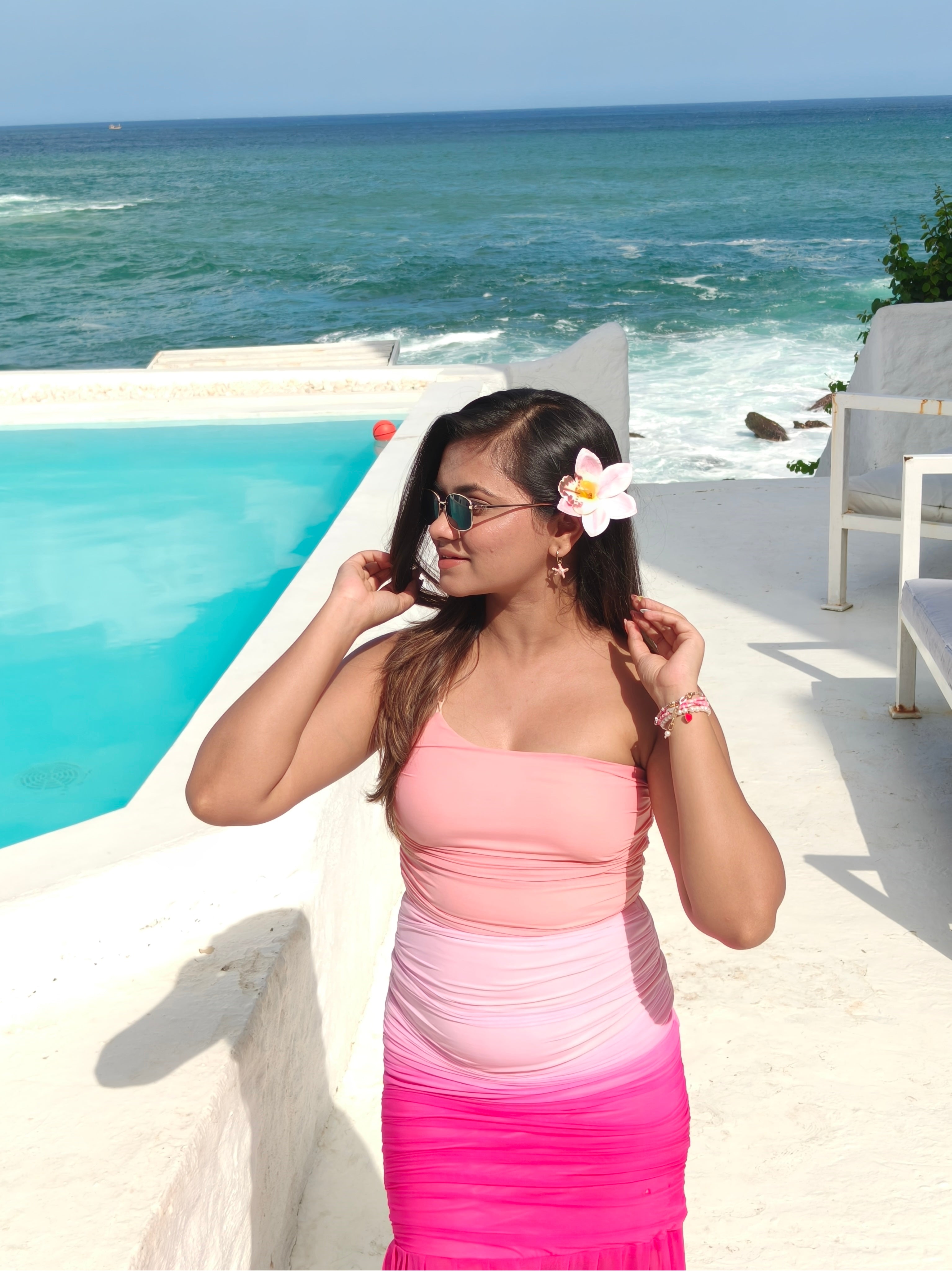 Pink Ombre Dress