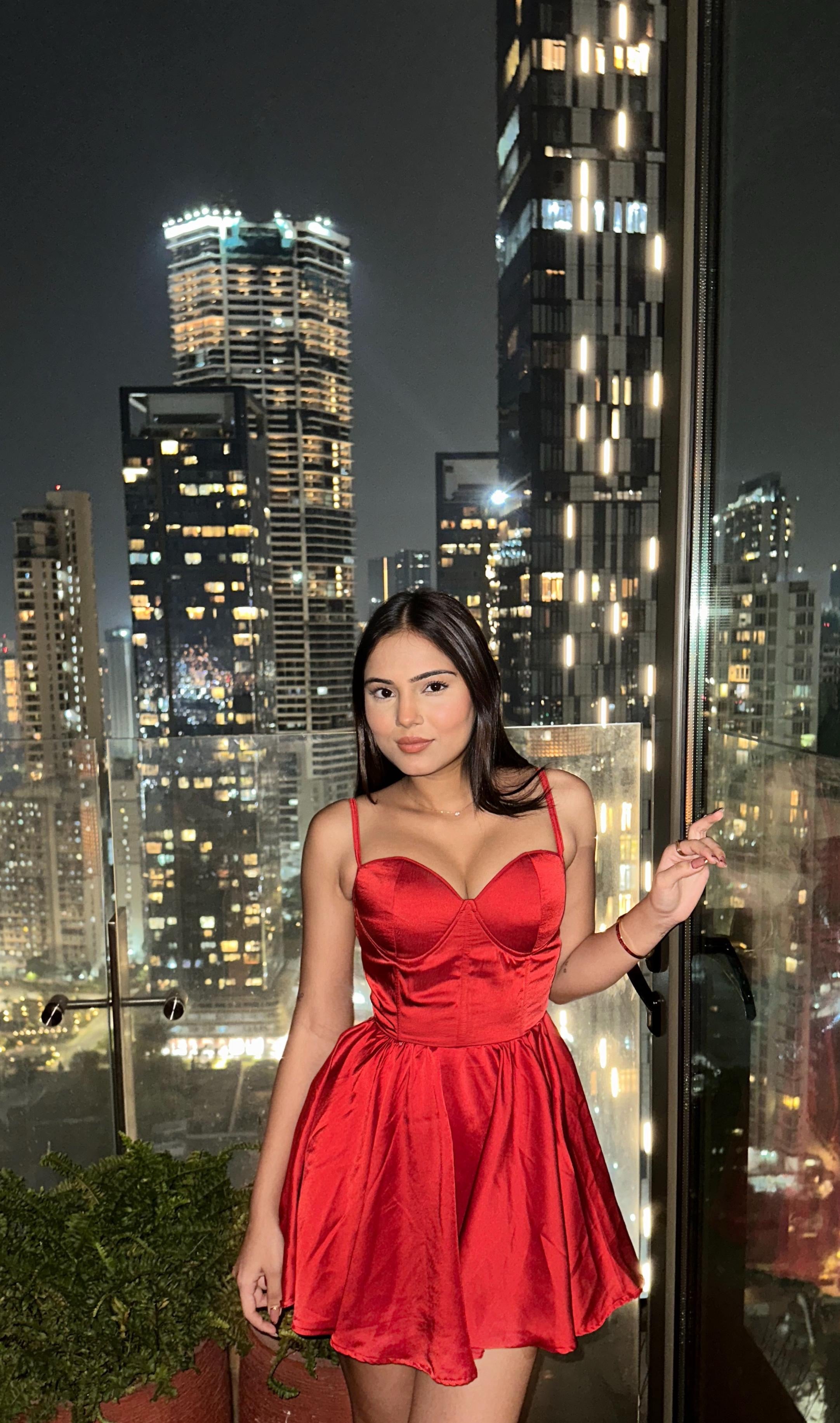 Red Corset Dress