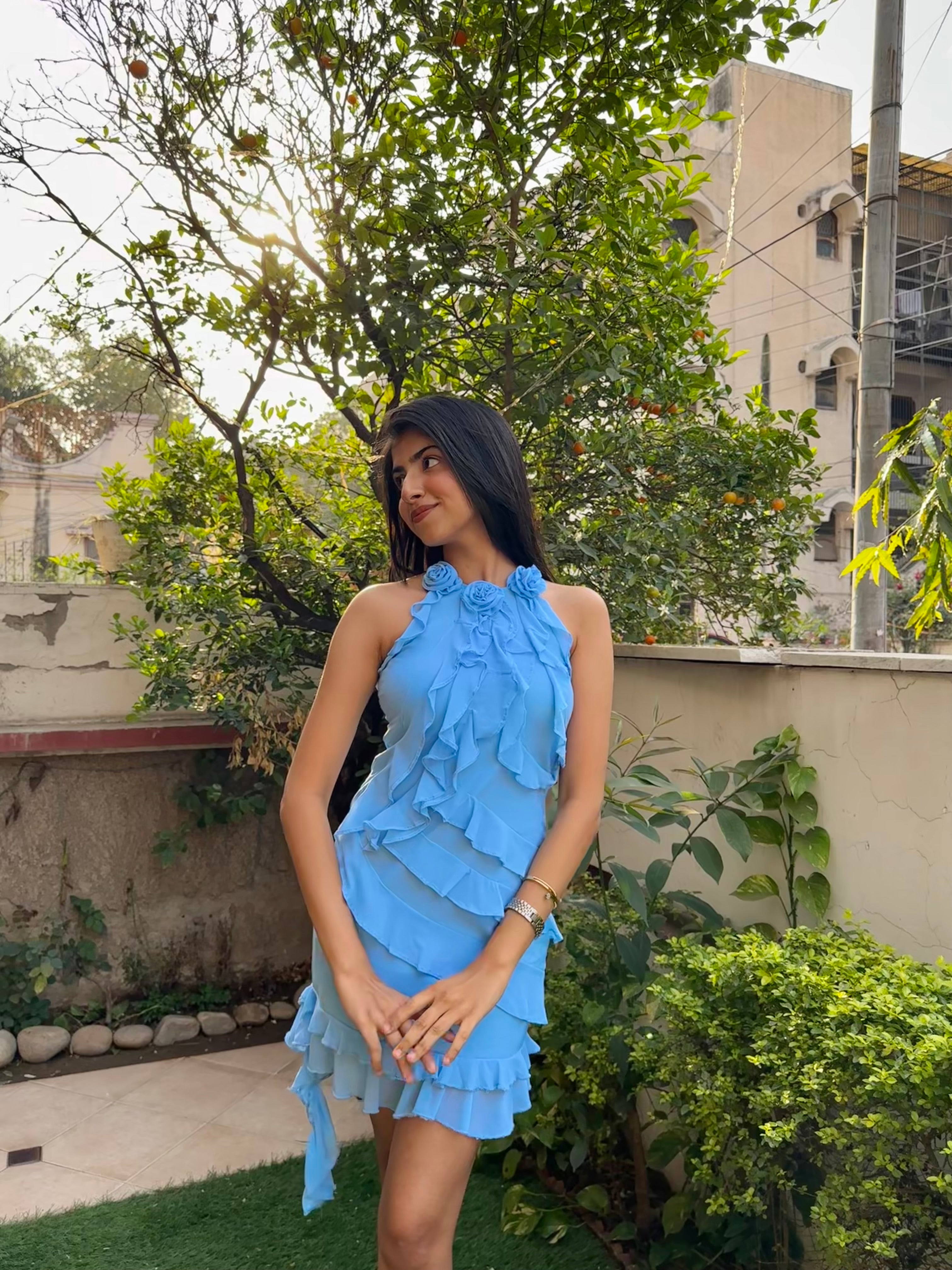 Breeze Blue Dress