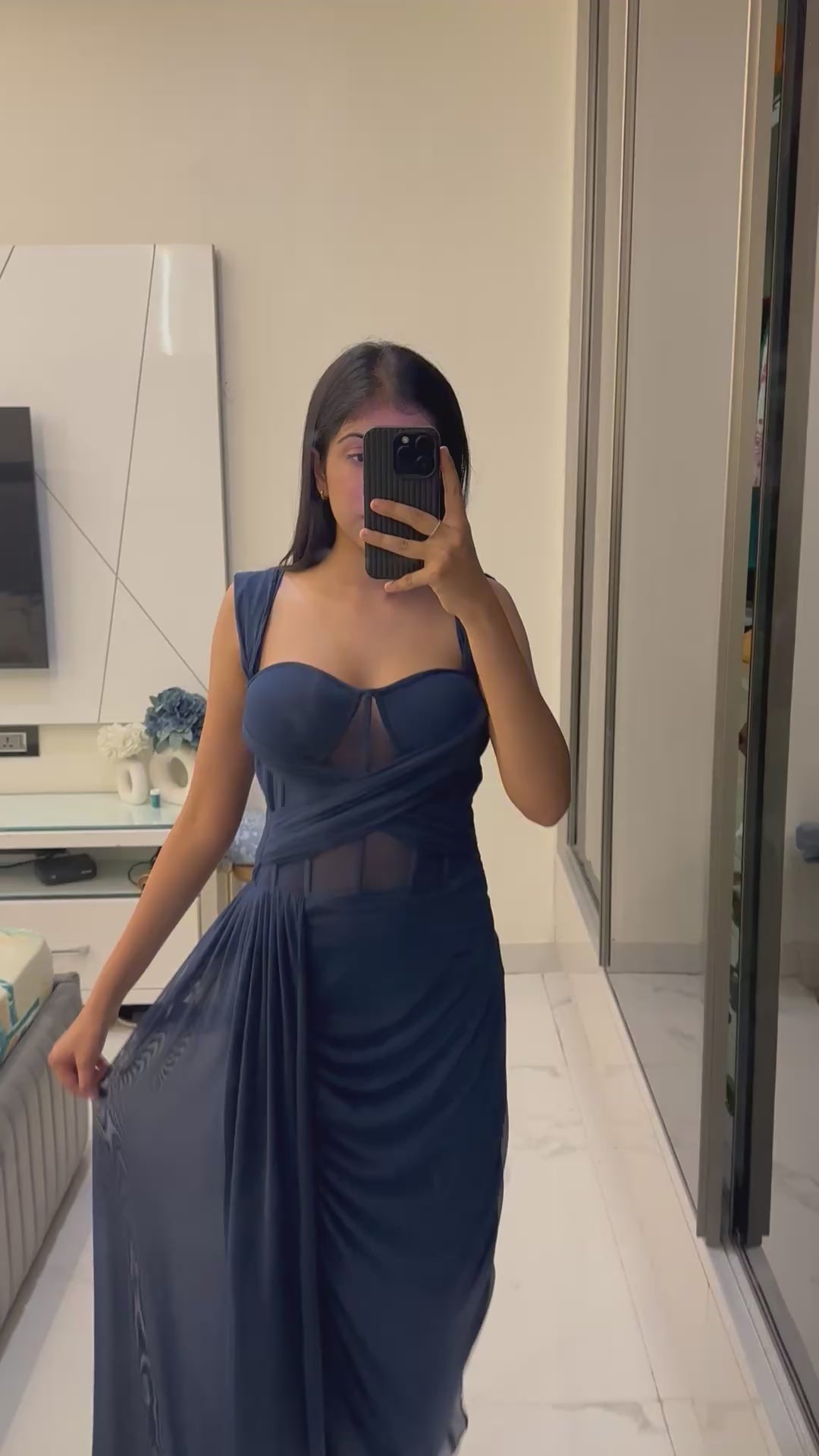 Load video: Corset Gown