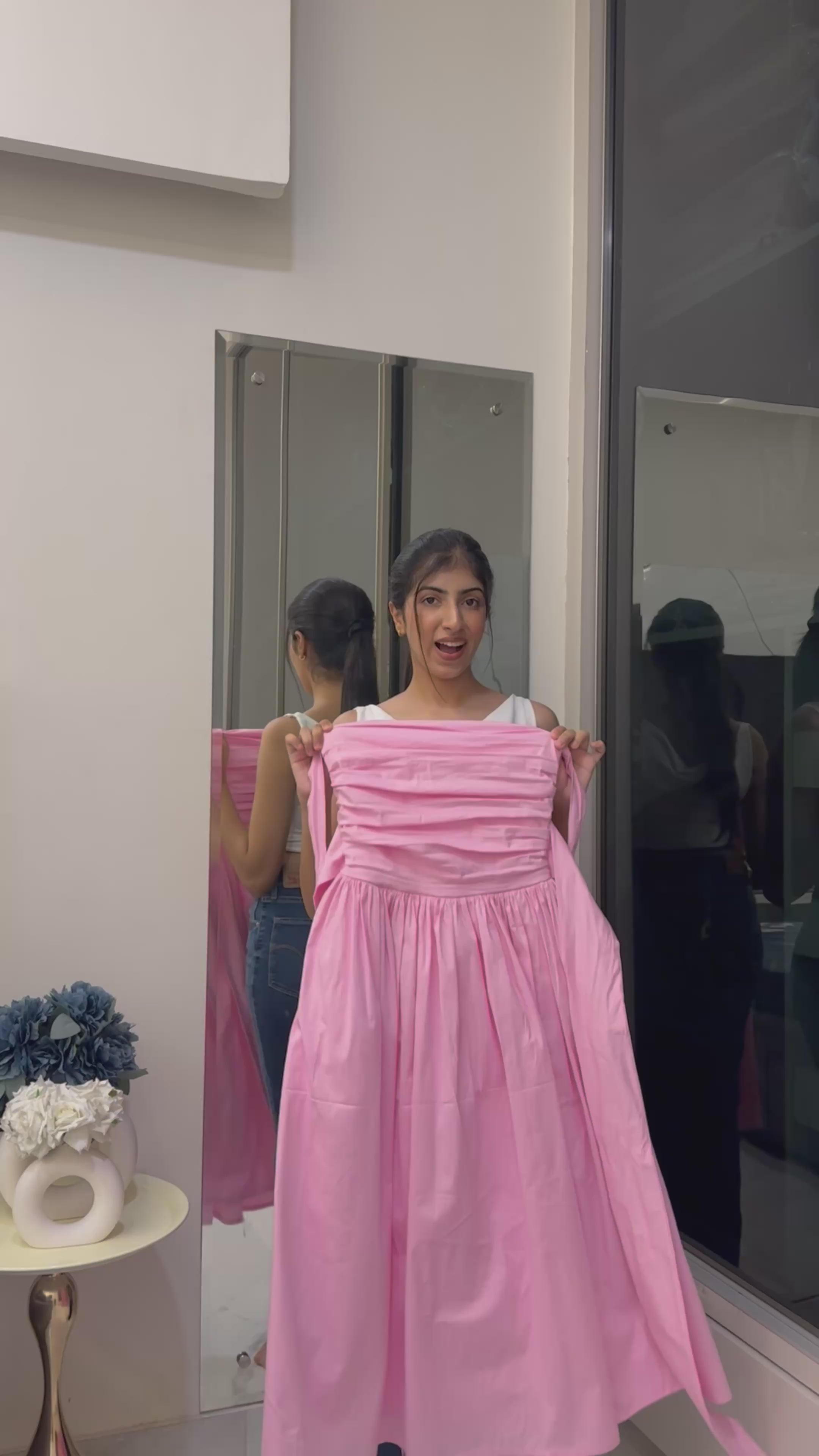 Load video: Bubblegum dress