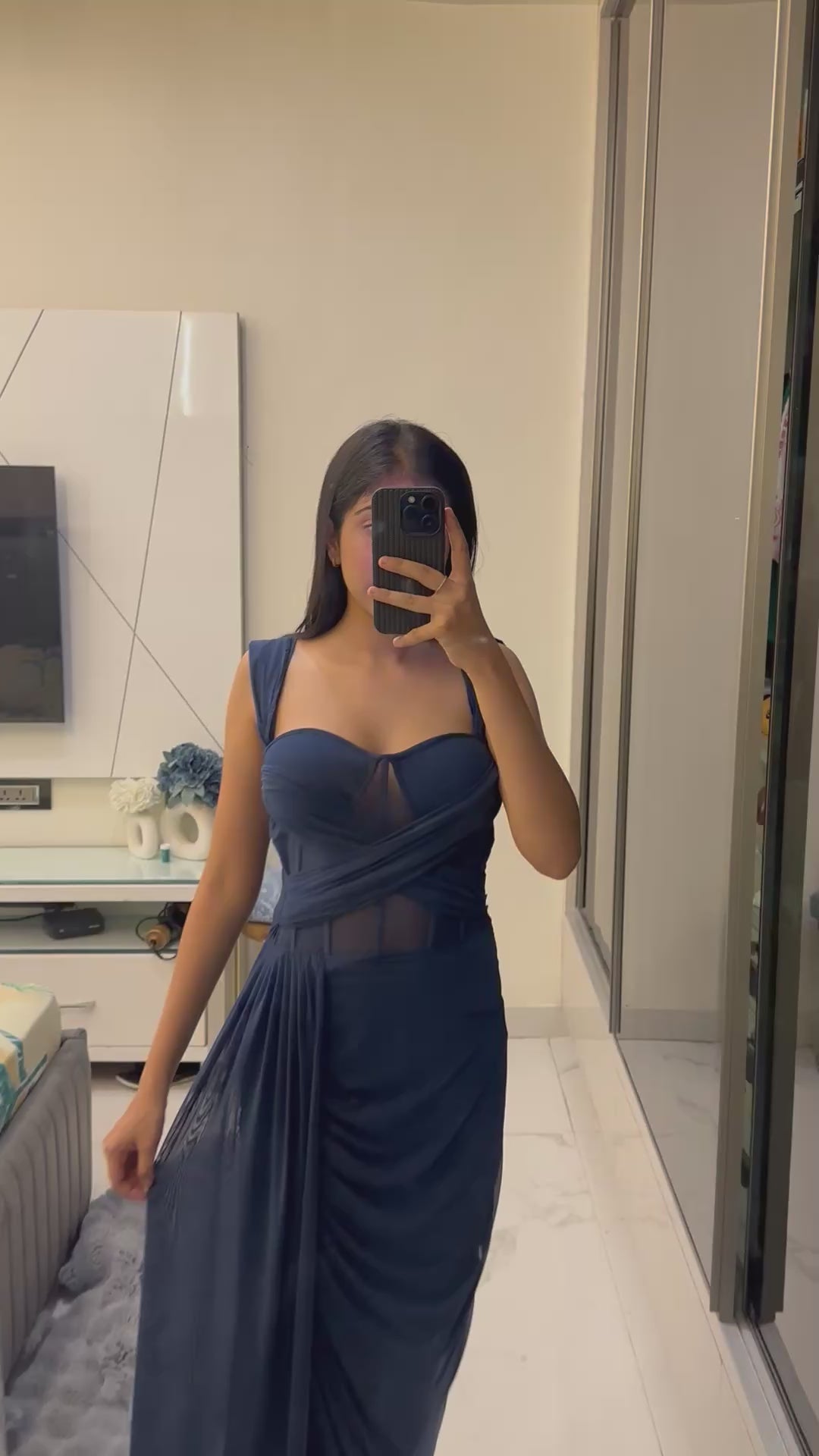 Load video: Corset Gown